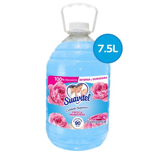 Suavizante de Telas Suavitel Cuidado Superior Fresca Primavera - 7.5 L