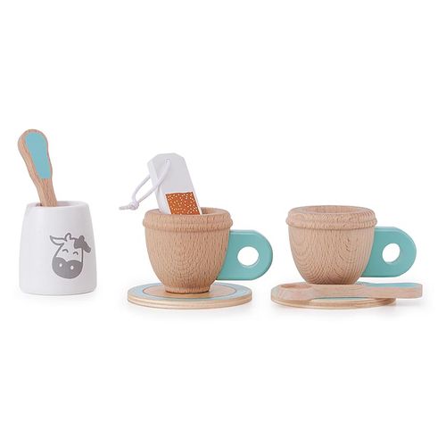 Juego De Té De Madera