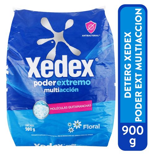 Deterg Xedex Poder Ext Multiaccion 900gr