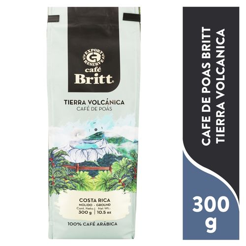 Café Britt Poás molido – 300 g