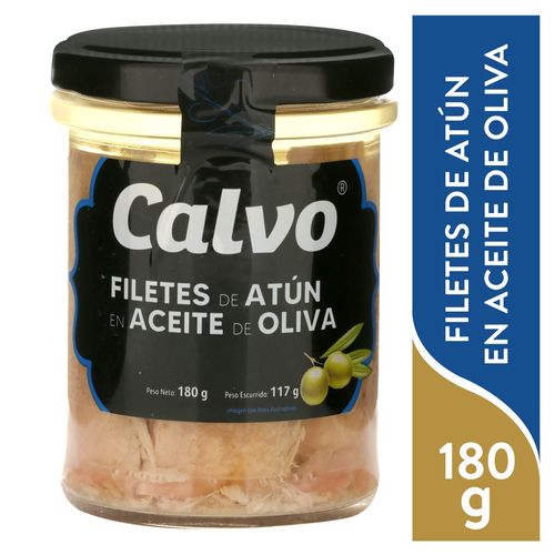 Filetes de atún Calvo en aceite de oliva - 180 g