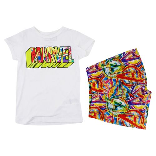 Pajama Set Short Marvel Dama