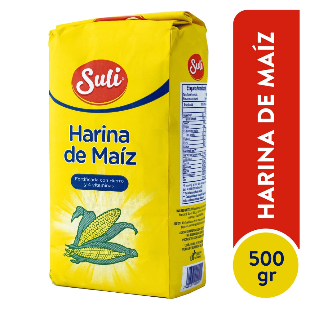 Suli Harina De Maíz 500 g