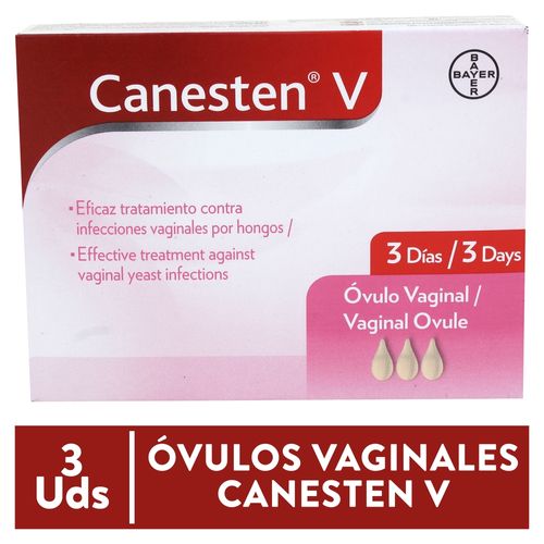Canesten V X 3 Ovulos