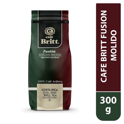 Café Britt Fusion molido – 300 g