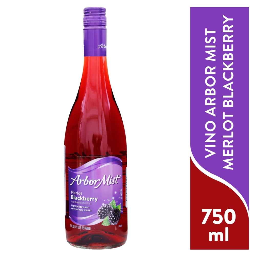 Arbor Mist Vino Blackberry Merlot 750 ml