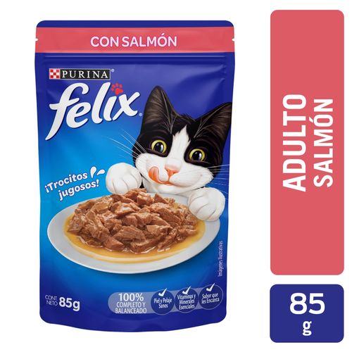 Alimento Gato Adulto Purina Felix Salmón 85 g
