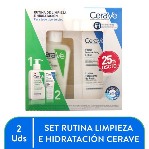 Espuma Cerave Hidratante Pack 52 ml