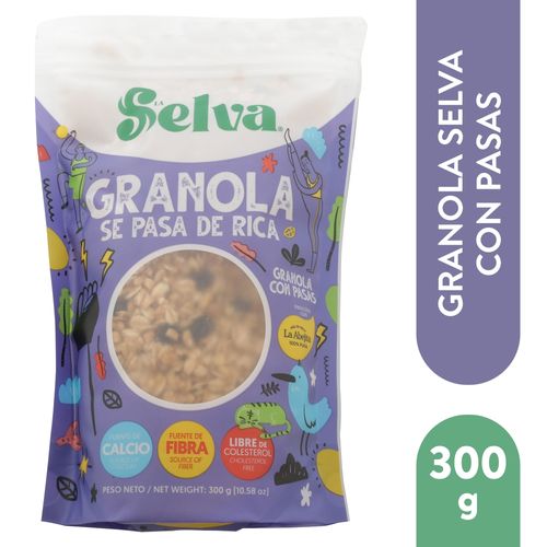 Granola Con Pasas La Selva - 300 g
