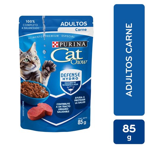 Alimento Húmedo Gato Adulto Purina Cat Chow Carne - 85 g