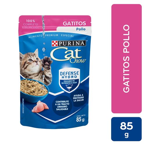 Alimento Húmedo Gato Gatito Purina Cat Chow Gatito Pollo - 85 g