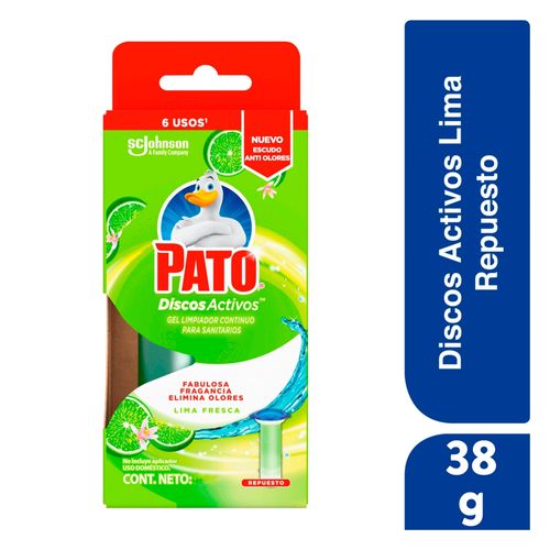 Discos activos Pato aroma cítrico repuesto - 36 ml