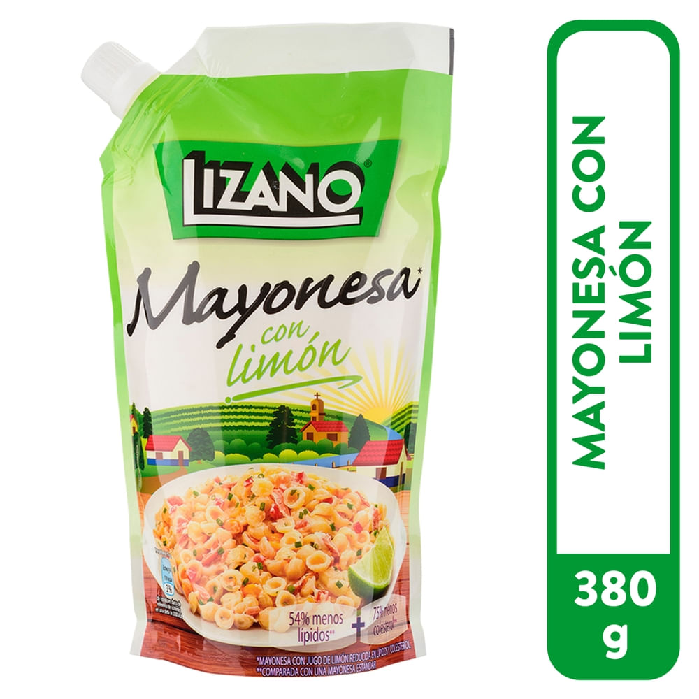 Lizano Mayonesa con limón 380 g