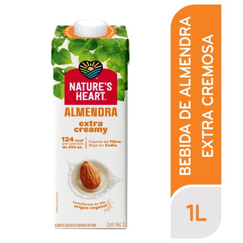 Bebida de Almendra Nature's Heart Extra Creamy - 1L