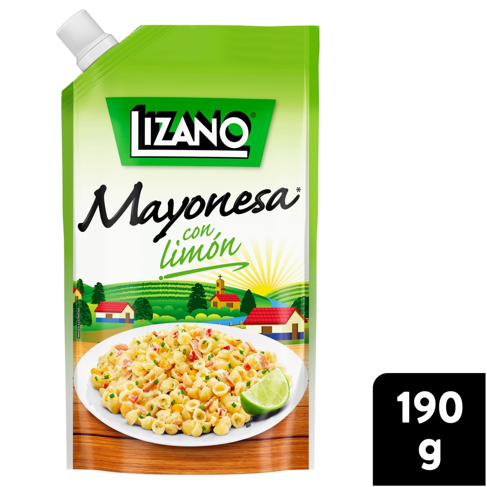 Lizano Mayonesa con limón 190 g