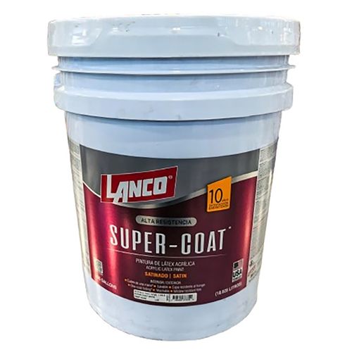 Pintura Lanco Super Coat Pastel Satin Galón