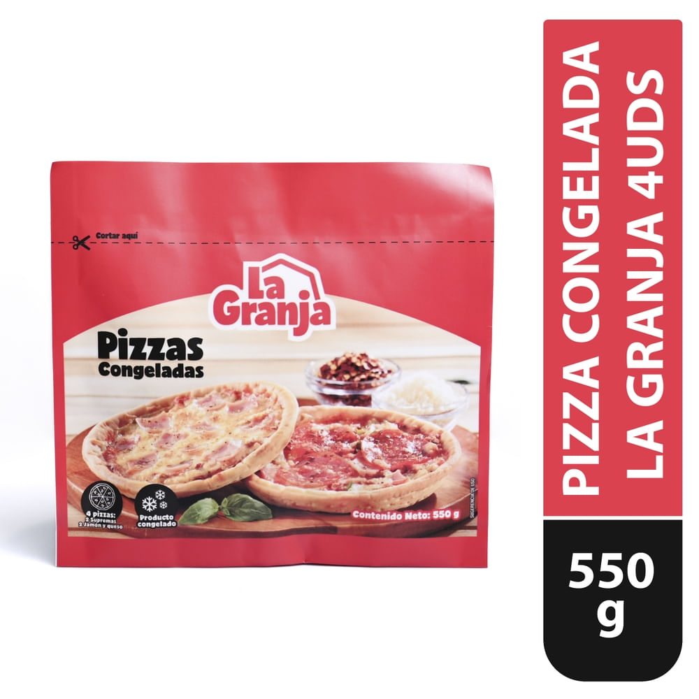 Gallito Pizza La Granja congelada 550 g