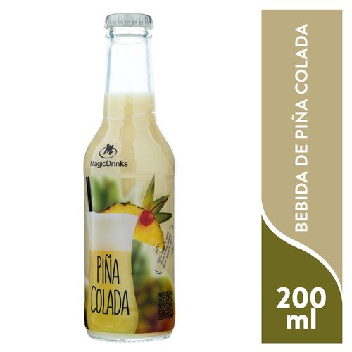 Bebida Magic Drinks piña colada botella - 200 ml