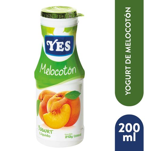 Yogurt Yes Melocotón Líquido - 200ml
