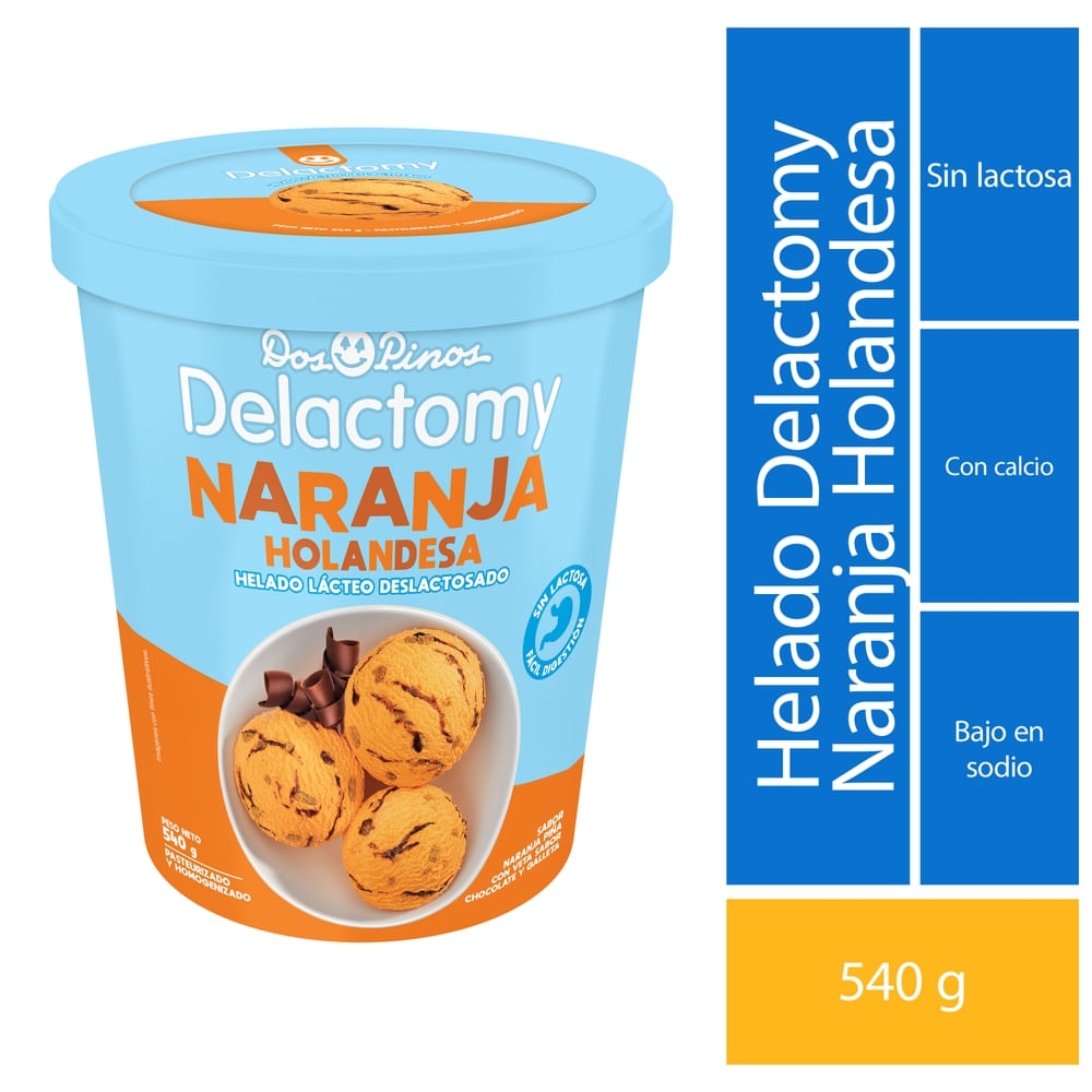Dos Pinos Helado Delactomy Naranja Holandesa 54... 540 g