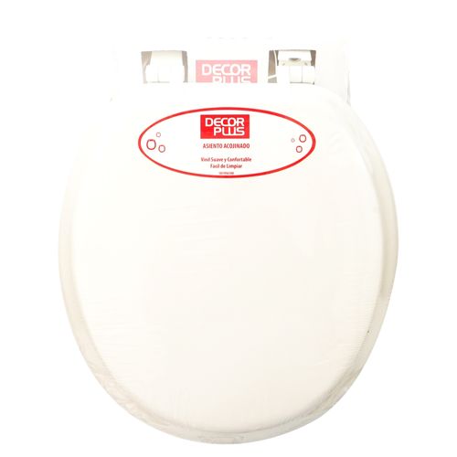 Tapa para inodoro Decor Plus color blanco - 1 ud