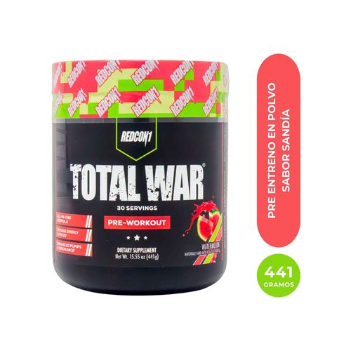 Pre Entreno Redcon1 sabor a Sandía de 30 servidas - 441 g