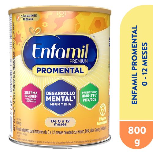 Fórmula Enfamil Promental 0 -12 Meses 800 gr
