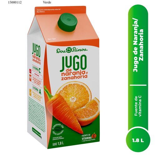 Jugo Dos Pinos sabor naranja zanahoria - 1.8 L