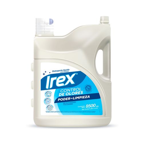 Detergente líquido  Irex concentrado control de olor - 8500 ml