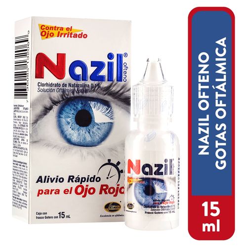 Gotas Para Los Ojos Nazil -15 ml