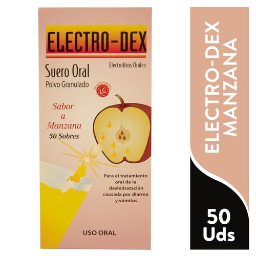 Electro-Dex Manzana, Precio indicado por unidad