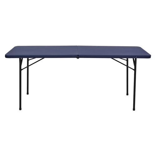 Mesa Mainstays Plegable De 6 PiesTamaño Del Producto (Cm): 182,8X76X73,7 CmDoblado A La Mitad. Tablero De Pp Moldeado Al Vacío