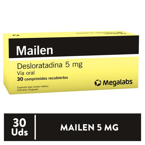 Mailen 5 Mg, Precio indicado por unidad