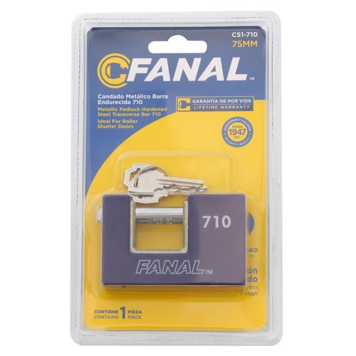 Candado Anticizalla Fanal Cubierta 75mm