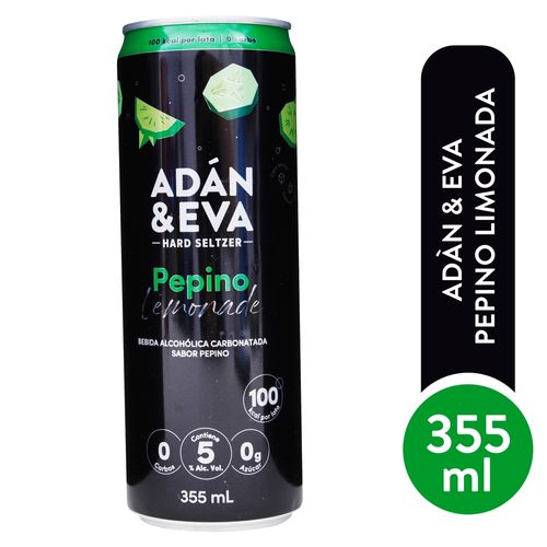Bebida Adán & Eva Pepino Lata- 355ml