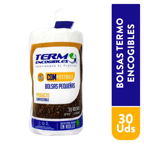 Bolsa Termoencogibles Compostable Pequeña - 30 Uds