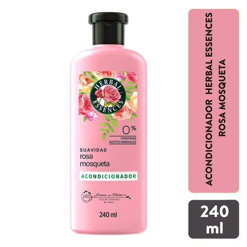 Acondicionador Herbal Essences rosa mosqueta - 240 ml