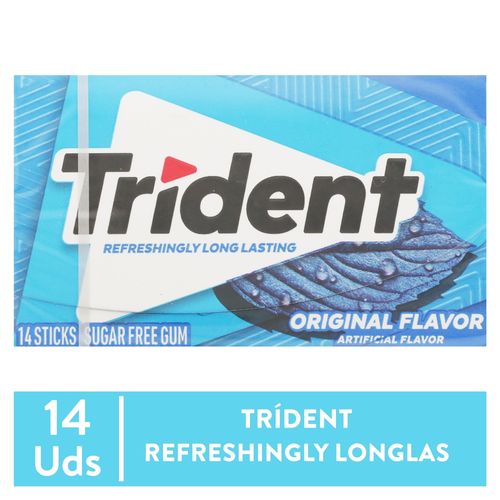 Goma Mascar Trident Original 27gr