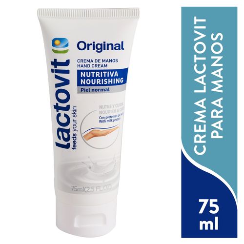 Crema Lactovit Para Manos - 75 ml