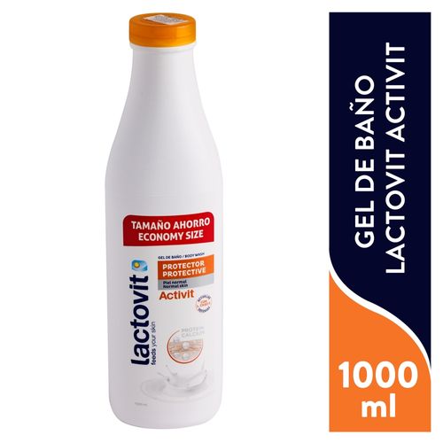 Gel De Baño Lactovit Activit 1000Ml