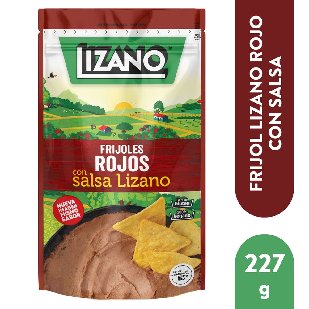 Lizano Frijoles Rojos con Salsa 227 g