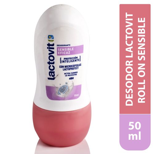 Lactovit Desodorante Roll On Sensible 50Ml