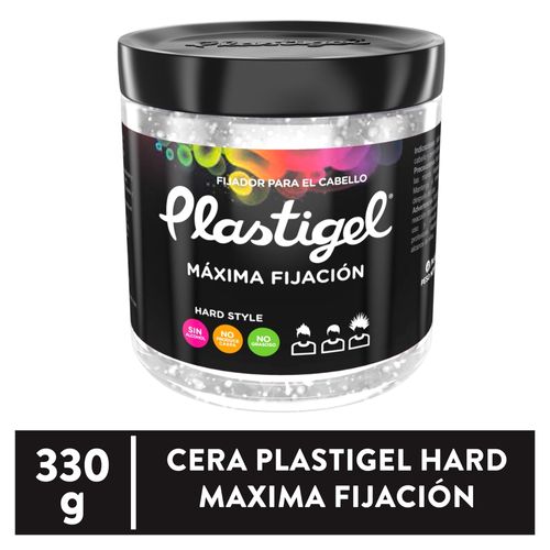 Cera Plastigel  hard máxima fijacion - 330 g