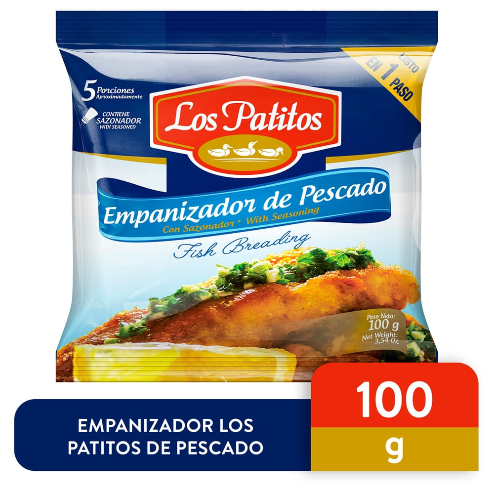 Los Patitos Empanizador Para Pescado ... 100 g