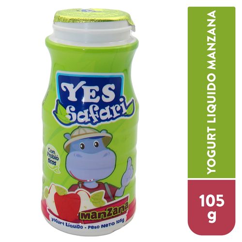 Yogurt Yes Líquido Safari Manzana - 105gr