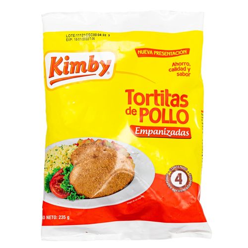 Tortas de Pollo Kimby Empanizadas - 235 g