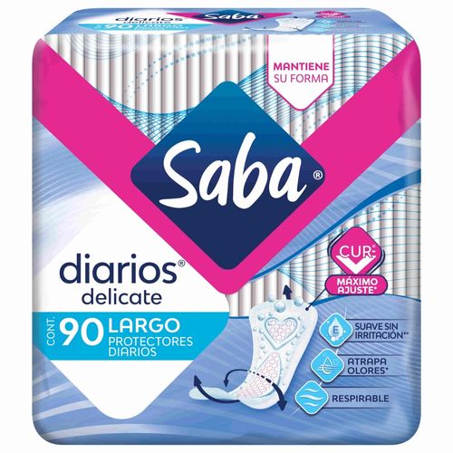 Protectores Diarios Saba Regular Delicate - 90 Uds