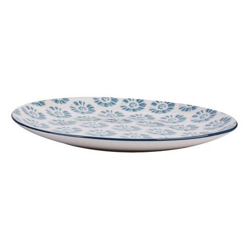 Plato Haus plano de porcelana con diseño