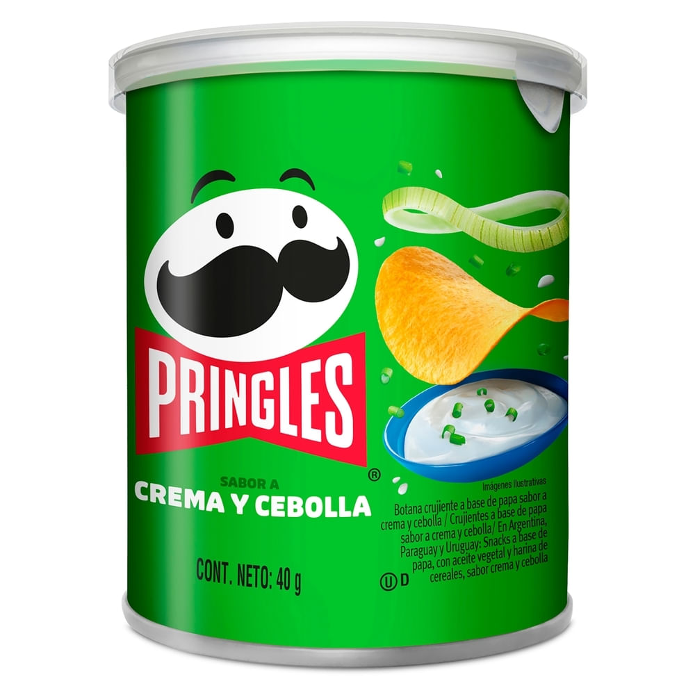 Pringles Papas Crema y Cebolla 40 g