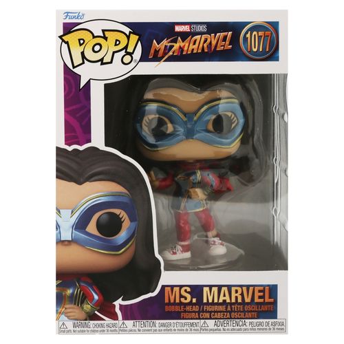 Figura Funko Pop Marvel Ms. Marvel Cabeza Oscilante